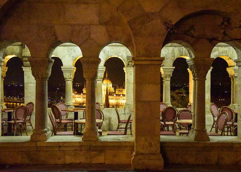 Fisherman's bastion terrace