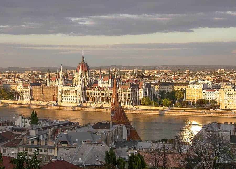 View of Budapest from Castle Hill - 3 days in Budapest