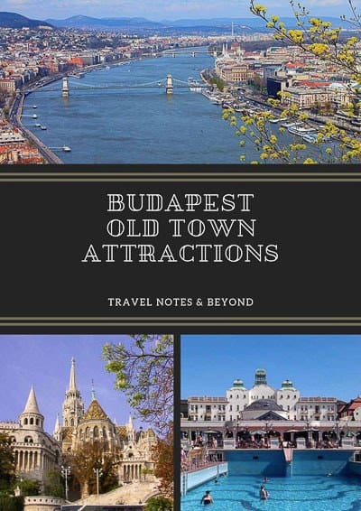 Budapest Old Town pin