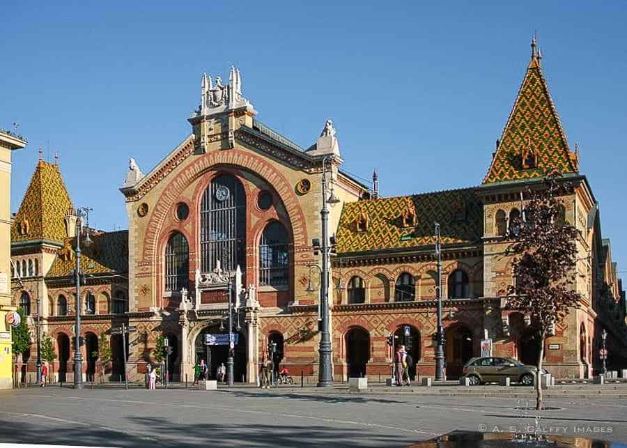 Budapest Great Market Hall - 3 days in Budapest itinerary