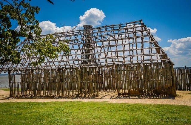 The original site of Jamestown settlement The original site of Jamestown settlement