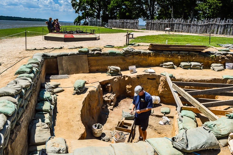 Archeological Site of Jamestown settlement Archeological Site of Jamestown settlement