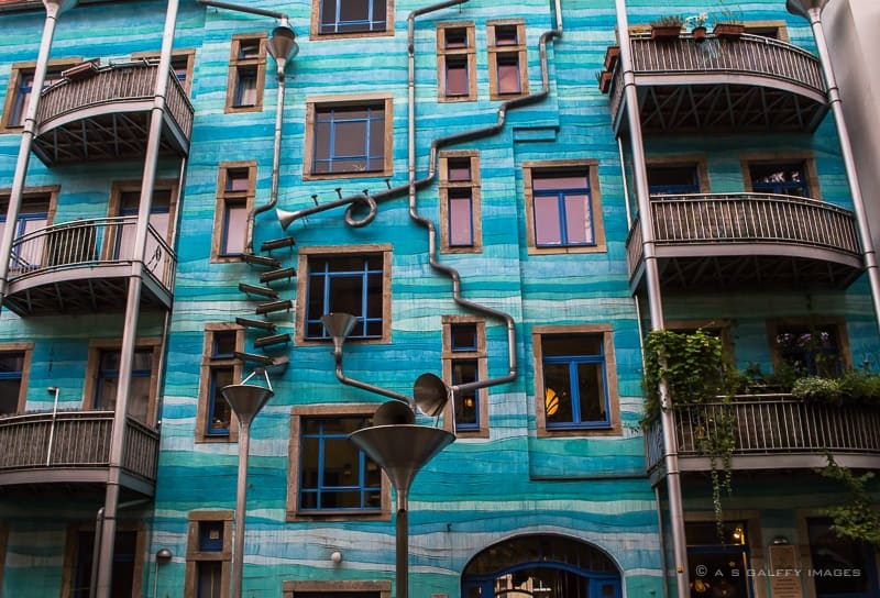 Courtyard of the Elements in Kunsthofpassage Courtyard of the Elements in Kunsthofpassage