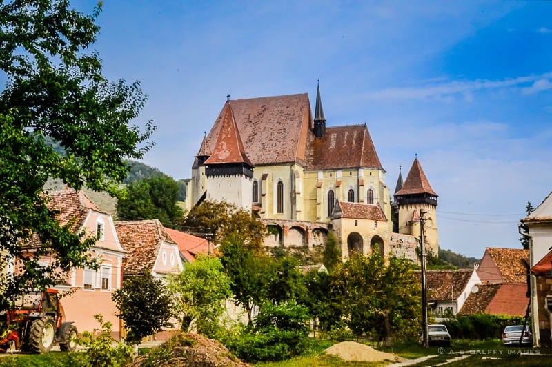 view of the Fortified Church of Biertan