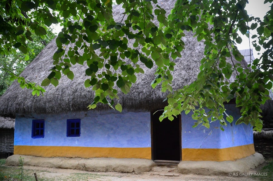 Clay house at Bucharest Village Museum Clay house at Bucharest Village Museum