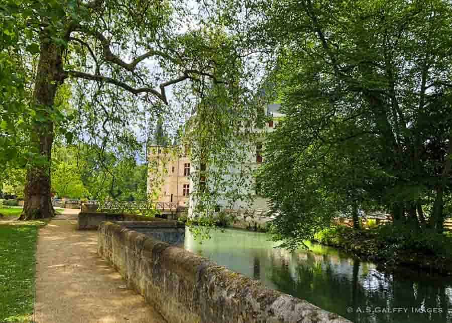 Gounds of chateau Azay le Rideau