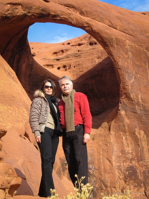 Hiking in Monument Valley