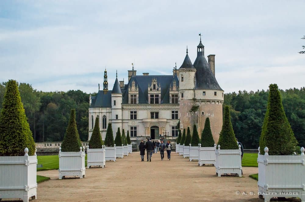 Château de Chenonceau entrance