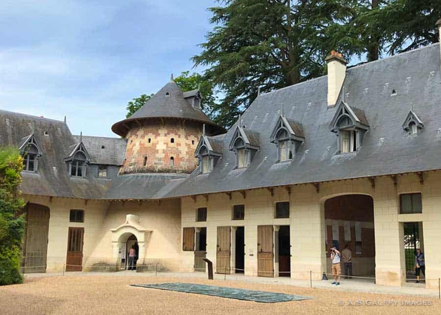 The stables at Chateau de Chaumont