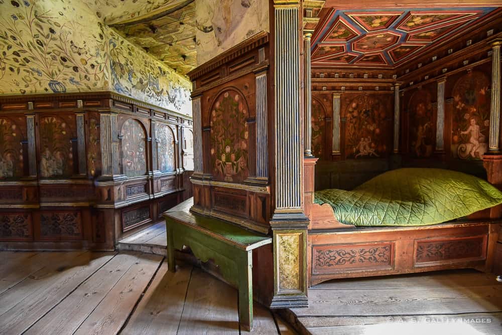 Original room at Gripsholm Castle