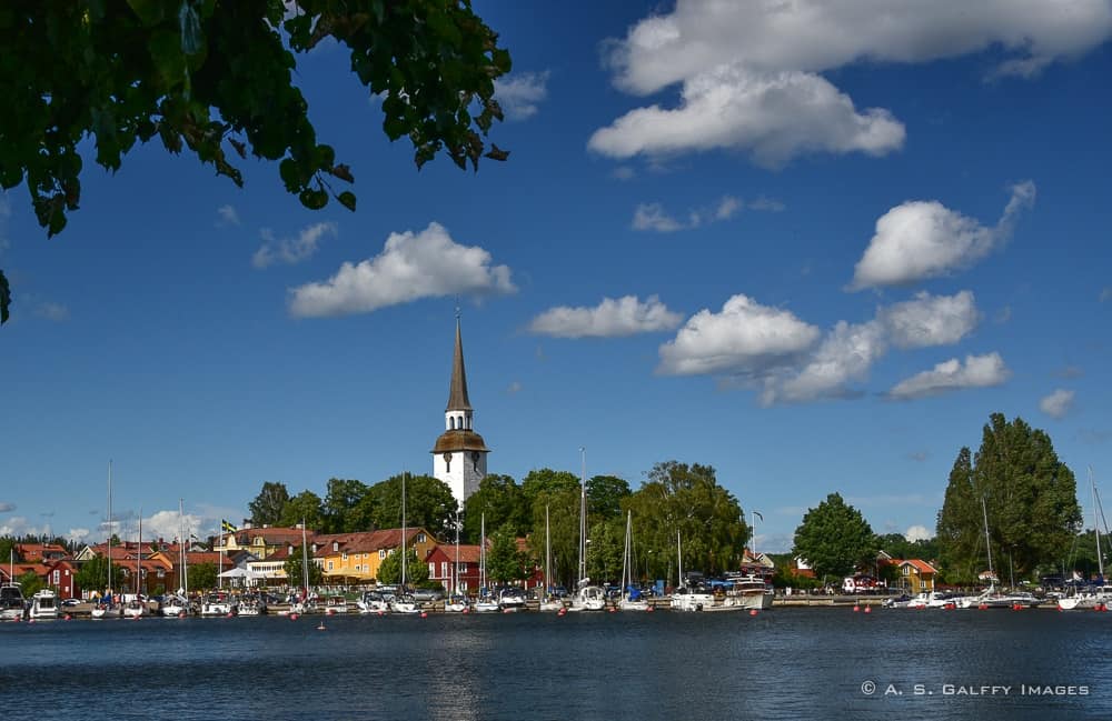 Mariefred town - a day trip from Strängnäs