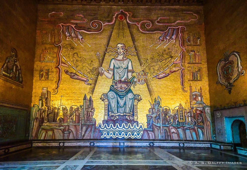 the Golden Hall of Stadshuset