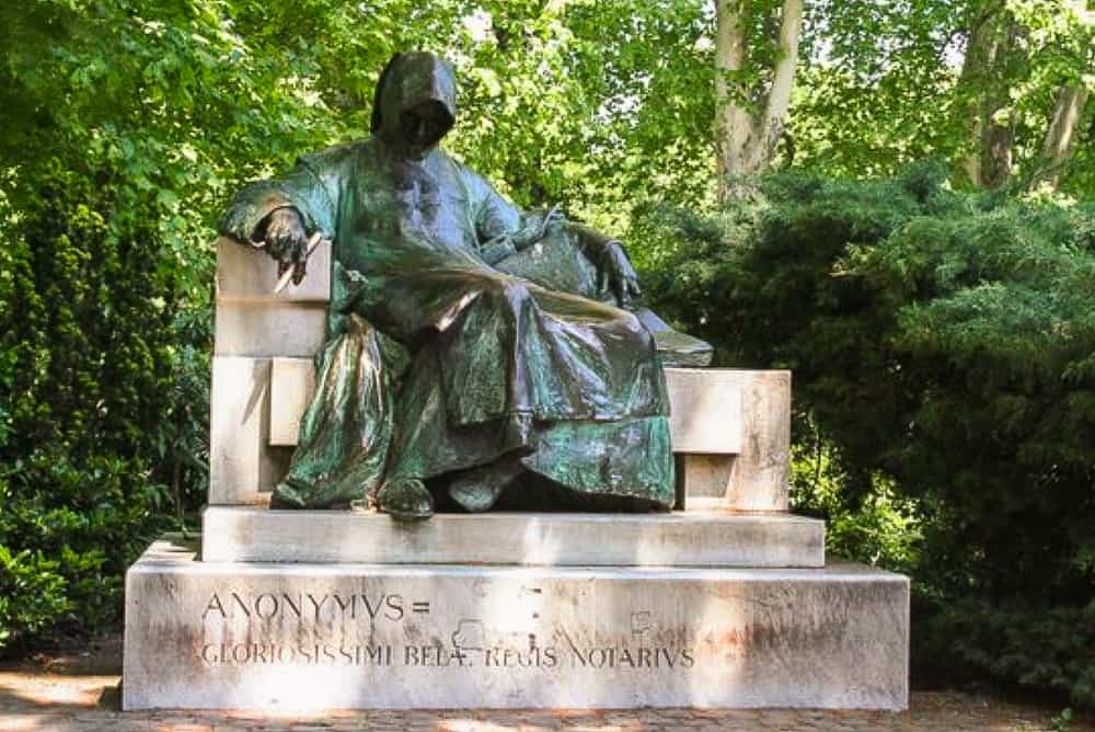image showing the anonymous writer in budapest