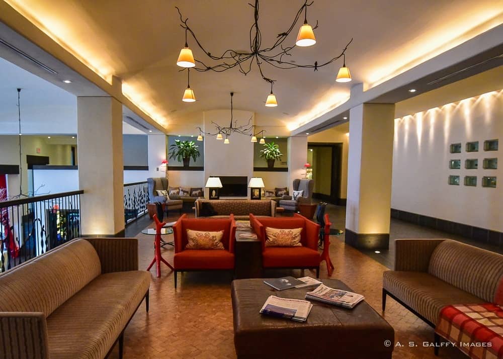 Auberge Saint-Antoine lobby Auberge Saint-Antoine lobby