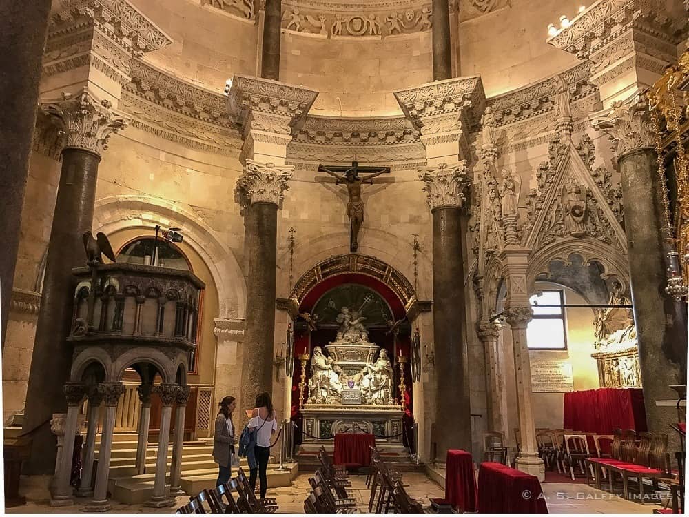 Diocletian's Mausoleum which is today Saint Domnius Cathedral Diocletian's Mausoleum which is today Saint Domnius Cathedral