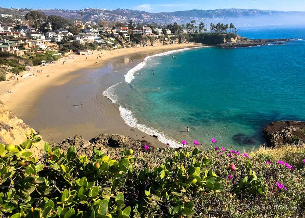Emerald Bay in Laguna Beach, the best romantic gateway in California