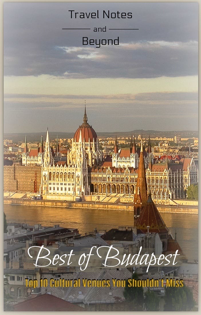 Best cultural venues in Budapest