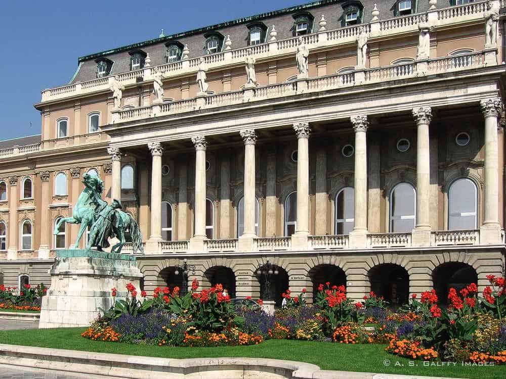 The National Gallery in Budapest The National Gallery in Budapest
