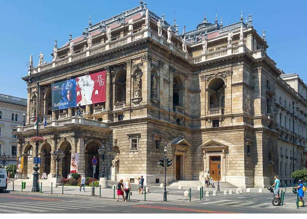 Hungarian Opera House in Budapest Hungarian Opera House in Budapest