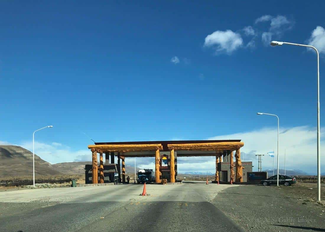 The road to El Chalten