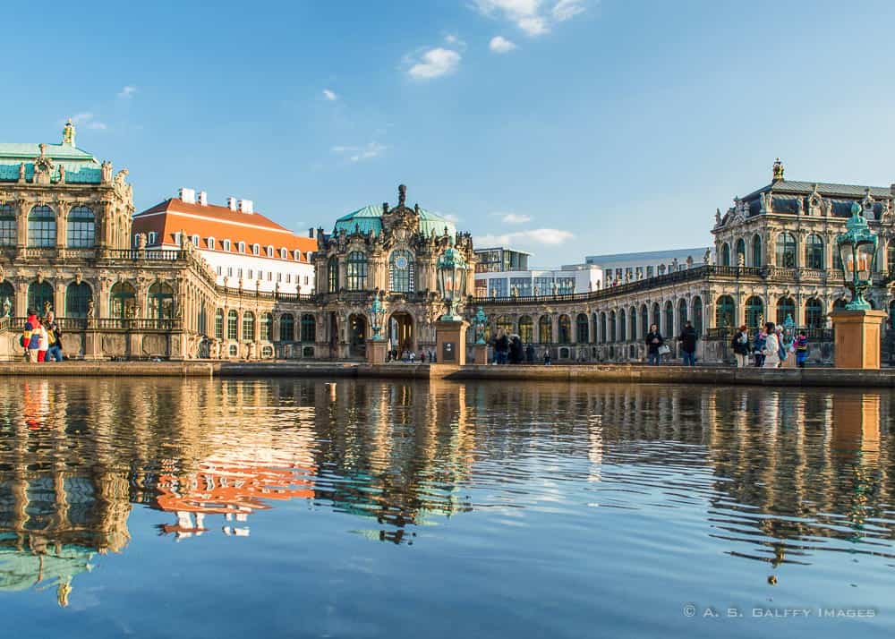 Zwinger Palace courtyard