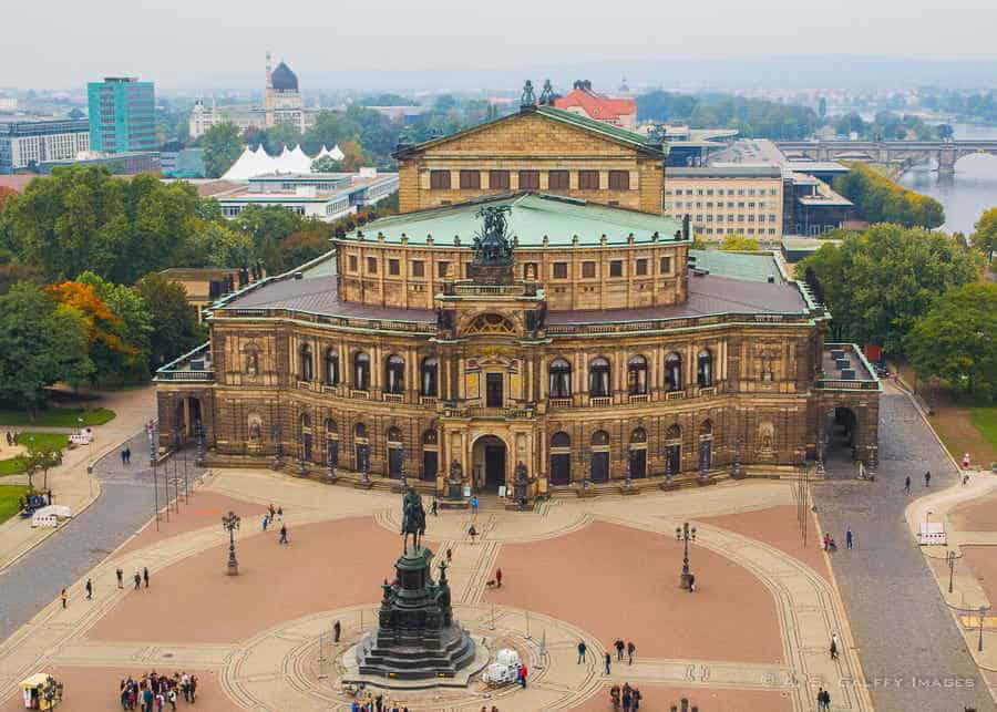 View of the Dresden Opera House - Things to do in Dresden