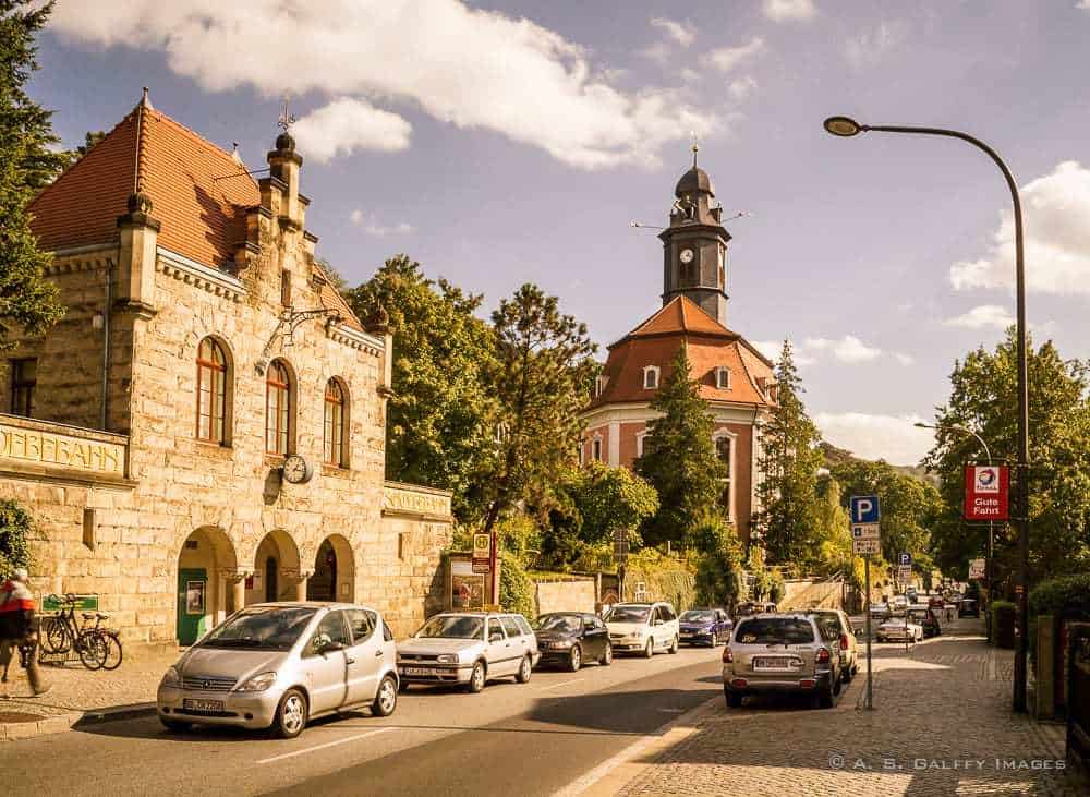 Street in New Town Dresden