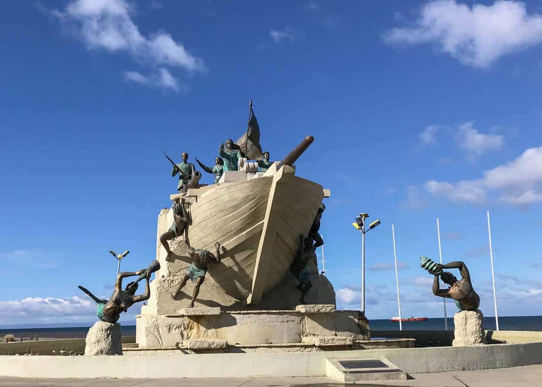 Maritime Monument in Punta Arenas The Maritime Monument in Punta Arenas