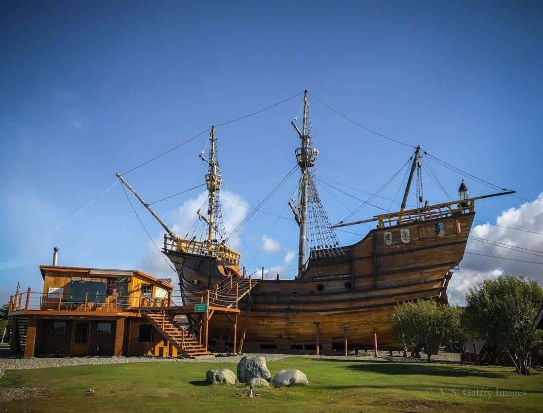 Nao Victoria ship in the museum's yard Nao Victoria ship in the museum's yard
