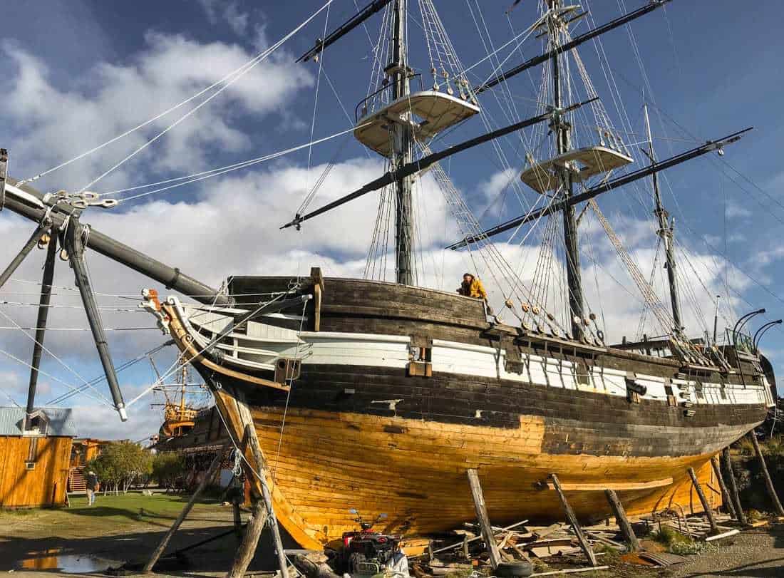 The HMS Beagle ship The HMS Beagle ship