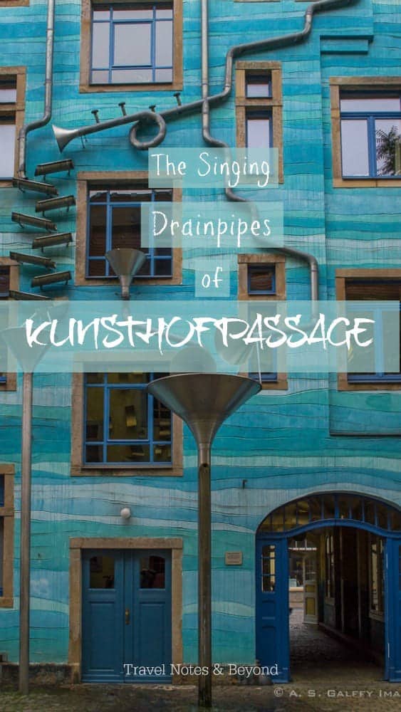 building in the Kunsthofpassage in Dresden