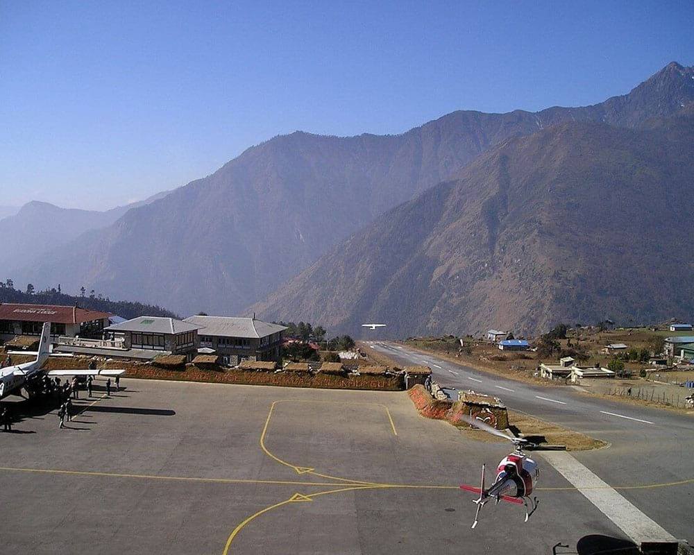 airport at everest base camp trek