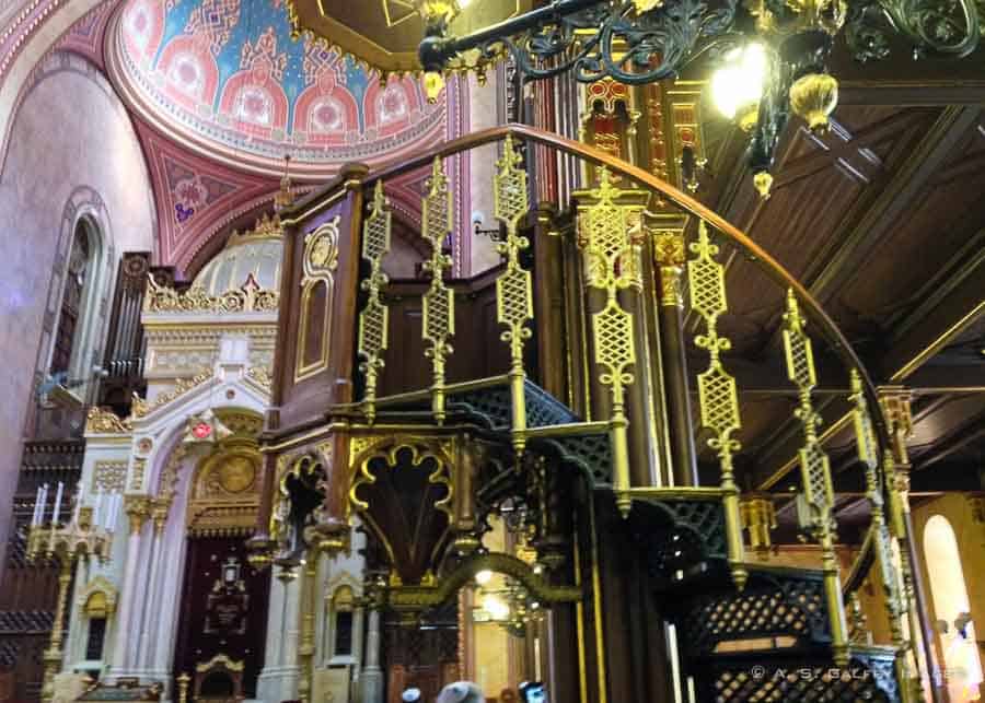 Synagogue interior