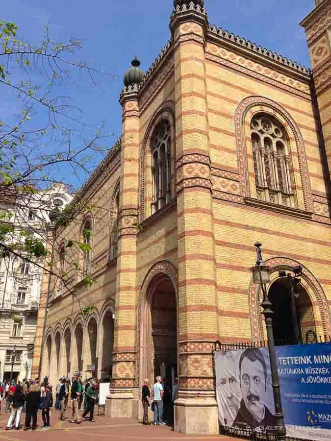 Street view of the building