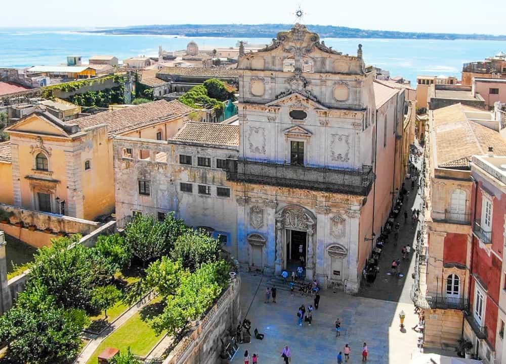 The church of Santa Lucia in Syracuse, Sicily The church of Santa Lucia in Syracuse, Sicily