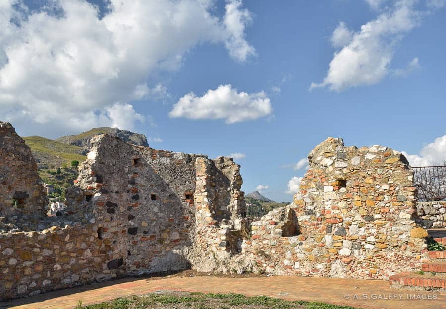 Norman Castle in Forza D'Agro Norman Castle in Forza D'Agro