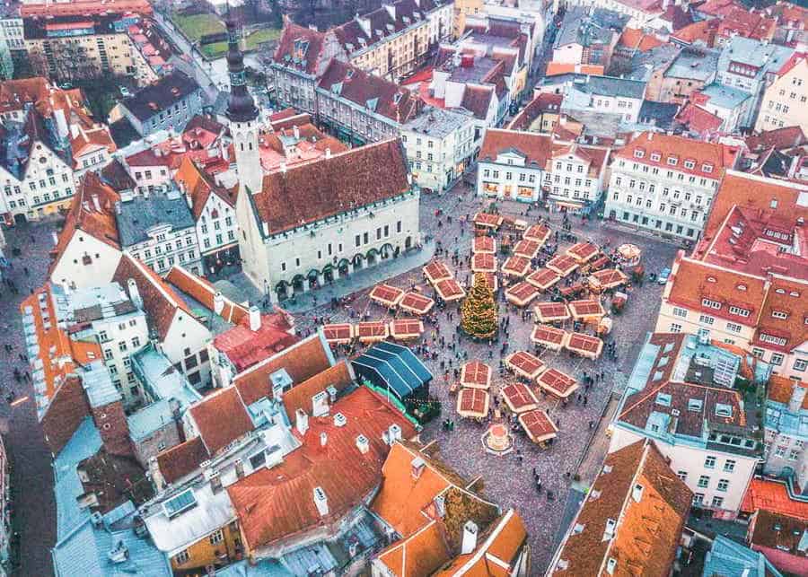 Europe in winter: Tallinn Europe in winter: Tallinn