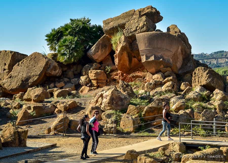 Remains of the Temple of Zeus