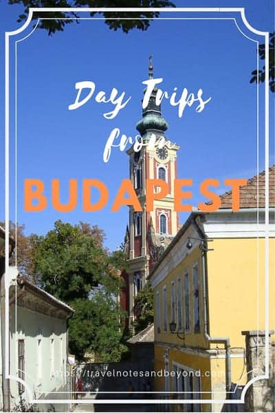 Day trips from Budapest pin