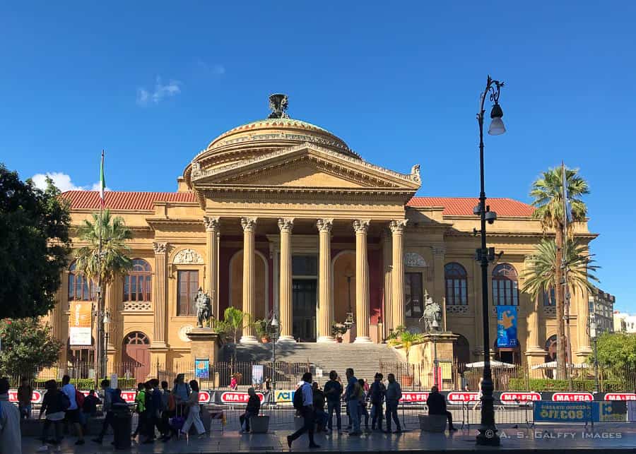 Things to do in Palermo: visit Teatro Massimo