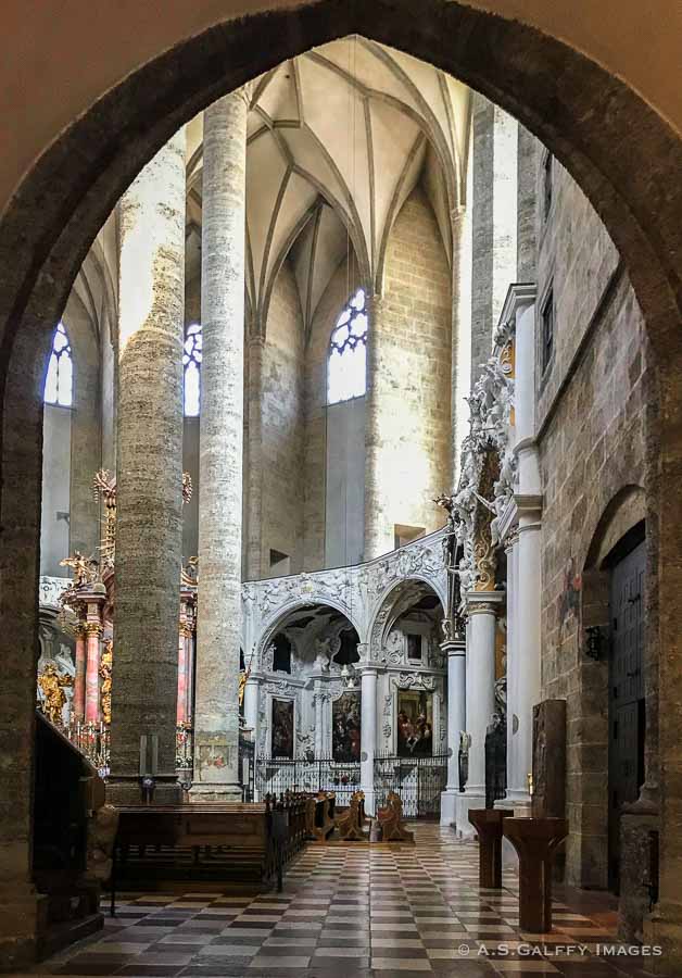 The Franciscan Church in Old Town Salzburg