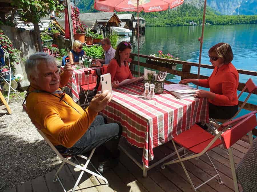 Dining in Hallstatt