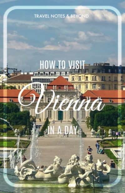 ONE Day in Vienna pin