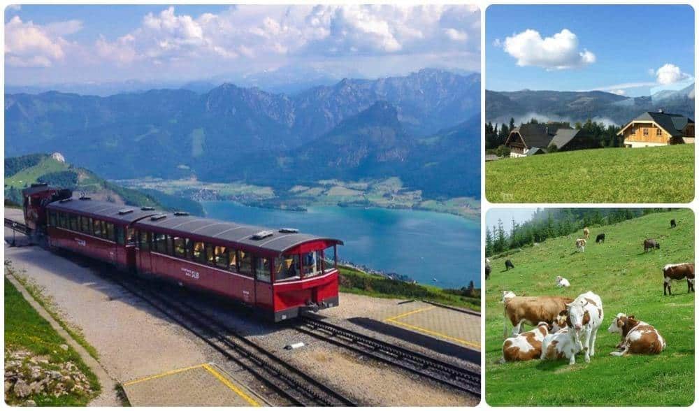 View of the Wolfgangsee & Schafberg Railroad – Day Trip from Salzburg
