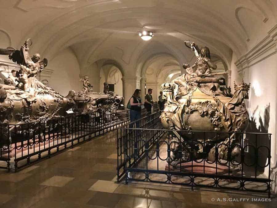 The Imperial Crypt underneath the Capuchin Church