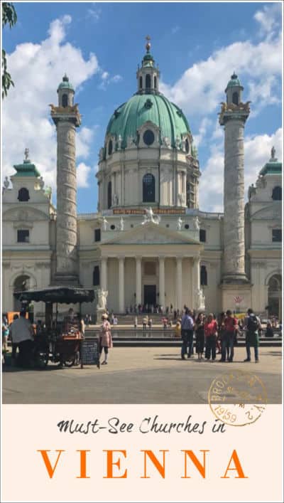 Churches in Vienna pin