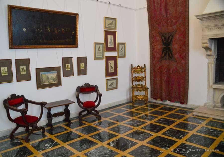 view of Mogosoaia Palace room