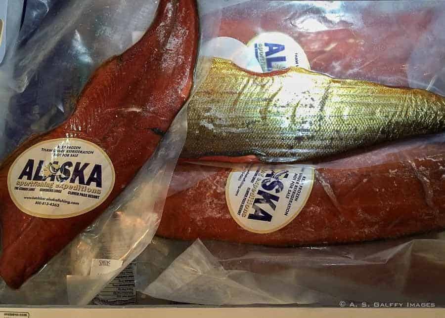 smoked salmon from Alaska