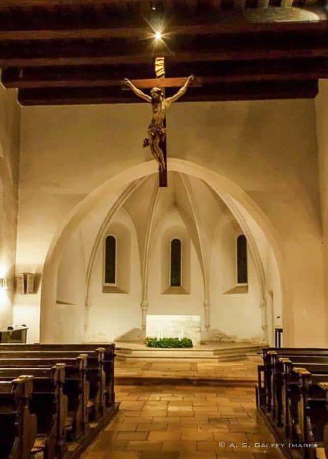 Interior of St. Rupert's Church in Vienna