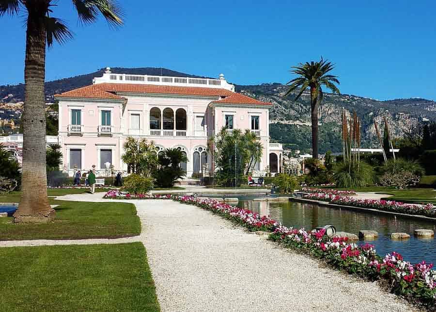 Villa Ephrussi on Cap Ferrat, near Nice